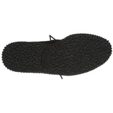 Noir Suede 2,5 cm CREEPER-602S Chaussures Creepers Hommes