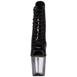 Noir Transparent 20 cm FLAMINGO-1021 bottines plateforme pour femmes