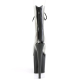 Noir Transparent 20 cm FLAMINGO-800-34 bottines de pole dance