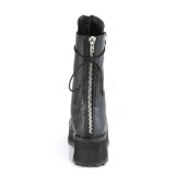 Noir Vegan 7 cm GRAVEDIGGER-14 bottes demoniacult - bottes plateforme unisex