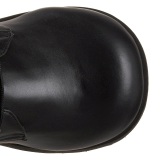 Noir Vegan 8,5 cm TRASHVILLE-518 bottes demonia - bottes plateforme unisex