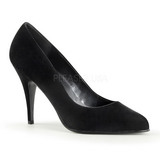 Noir Velours 10 cm VANITY-420 escarpins  bout pointu