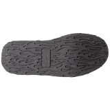 Noir Velours 9 cm DAMNED-318 plateformes bottes  boucles pour femmes