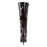 Noir Verni 10,5 cm VANITY-2020 Bottes Femmes pour Hommes