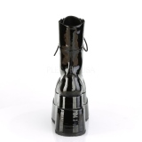 Noir Verni 11,5 cm BEAR-265 bottines demonia plateforme