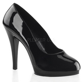 Noir Verni 11,5 cm FLAIR-480 escarpins femme pour homme