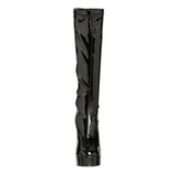 Noir Verni 13 cm ELECTRA-2000Z Bottes Femmes pour Hommes