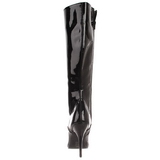Noir Verni 13 cm SEDUCE-2020 Bottes à Lacets Femmes