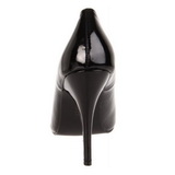 Noir Verni 13 cm SEDUCE-420V Escarpins Talons Aiguilles Hommes