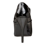 Noir Verni 13 cm SEDUCE-460 Oxford escarpins à talons hauts