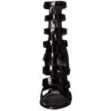 Noir Verni 13 cm SEXY-52 Bottines Talons Hauts Femmes