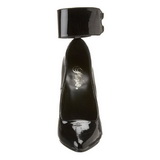 Noir Verni 15,5 cm DOMINA-434 Escarpins Talons Aiguilles Hommes