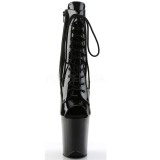 Noir Verni 20 cm FLAMINGO-1021 bottines plateforme pour femmes