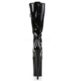 Noir Verni 23 cm Pleaser INFINITY-2020 Plateforme Bottes Femmes