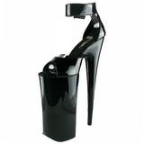 Noir Verni 25,5 cm Pleaser BEYOND-089 Talons Hauts Plateforme