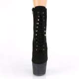 Noir glitter 18 cm ADORE-1020FSMG exotic bottines de pole dance