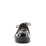 Noirs 5 cm CREEPER-108 rockabilly chaussures creepers femmes
