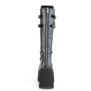 Noirs vegan 11,5 cm Demonia KERA-200 bottes plateforme gothique