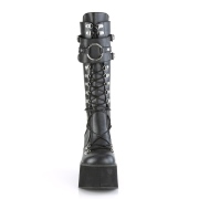 Noirs vegan 11,5 cm DemoniaCult KERA-200 bottes plateforme gothique