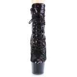 Paillettes Rouge 18 cm ADORE-1020SQ bottines plateforme de pole dance