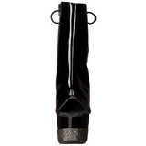 Pierre cristal 18 cm ADORE-1018-3 bottines a plateforme pour femmes