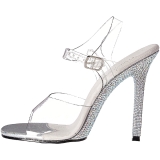 Pierre strass 11,5 cm GALA-08DM Sandales de soire  talon