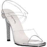 Pierre strass 11,5 cm GALA-08DM Sandales de soire  talon