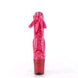 Pink glitter 20 cm FLAMINGO-1020HG exotic bottines de striptease