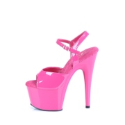 Pink plateforme 18 cm ADORE-709 talons hauts pleaser