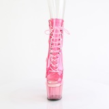 Pink transparent 18 cm ADORE-1021C bottines de striptease