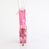 Pink transparent 18 cm ADORE-1021C bottines de striptease