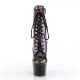 Pourpre Verni 18 cm ADORE-1020SHG bottines de pole dance