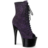 Pourpre paillettes 18 cm ADORE-1021MBG bottines de pole dance