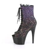 Pourpre paillettes 18 cm ADORE-1021OMBG bottines de pole dance