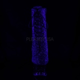 Pourpre paillettes 18 cm MOON-1020MER bottines de pole dance