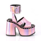 Rose 13 cm Demonia CAMEL-102 sandales plateforme lolita