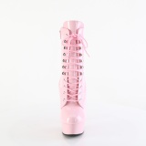 Rose 15 cm DELIGHT-1020 bottines de pole dance
