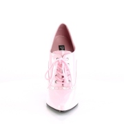 Rose 15 cm DOMINA-460 chaussures oxford  talon aiguille