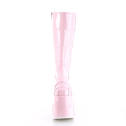 Rose 18 cm STACK-301 bottes demonia - bottes de cyberpunk unisex
