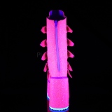 Rose Glitter 14 cm SWING-230G bottes cyberpunk plateforme