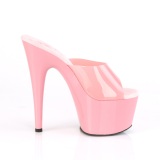 Rose Jelly-Like 18 cm ADORE-701N mules talons hauts de pole dance