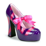 Rose Pourpre 13 cm KITTY-32 Chaussures pour femmes a talon