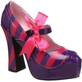 Rose Pourpre 13 cm KITTY-32 Chaussures pour femmes a talon