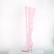 Rose Verni 13 cm SEDUCE-3000 bottes overknee femme