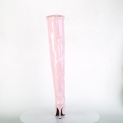 Rose Verni 13 cm SEDUCE-3000 bottes overknee femme