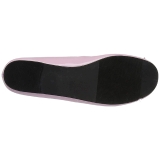 Rose Verni ANNA-01 grande taille chaussures ballerines