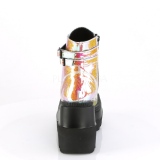 Rose glitter 11,5 cm SHAKER-52 bottines plateforme compenses lolita