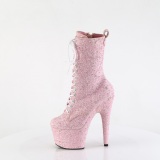 Rose glitter 18 cm ADORE-1040GR pleaser bottines talons hauts femme