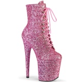 Rose glitter 20 cm FLAMINGO-1020GWR exotic bottines de pole dance