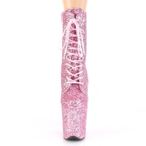 Rose glitter 20 cm FLAMINGO-1020GWR exotic bottines de pole dance